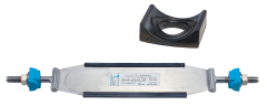 Hawle-Bügel 311-02 (Haltestück) für AZ-Rohre, Breite 90 mm 