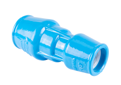 Verbinder 631-00 mit beidseitigem Steckfitting, reduziert von Hawle