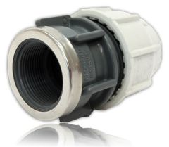 Anschlussverschraubung IG Ø 16-110mm, 12,5 bar Plasson Serie 18