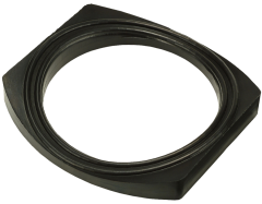 Satteldichtung 317-00 für Doppelbügelschellen mit Innengewinde 2 ½", 3" oder Flansch DN 80 
