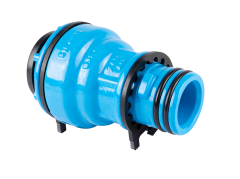 Steckfitting mit demontierbarem Konusring und ZAK®-Spitzende "Typ N" 616-01 Hawle