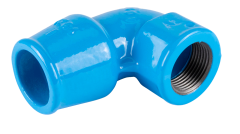 Winkel 90° mit Innengewinde und Steckfitting 641-00 Hawle